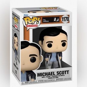 Funko Pop! Television The Office Michael Scott (with Crutches) Vinyl Figure